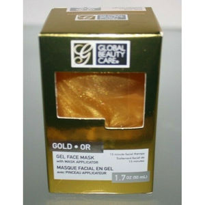 Global Beauty Care Gel Face Mask with Applicator 1.7 oz New in Box